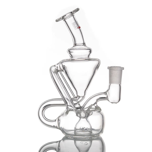 a dab rig on a white background