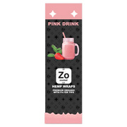 zooted hemp wraps pink drink