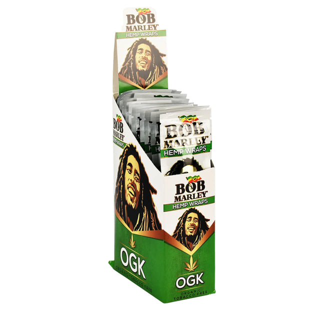 Bob Marley Hemp Wraps 2 Per Pack