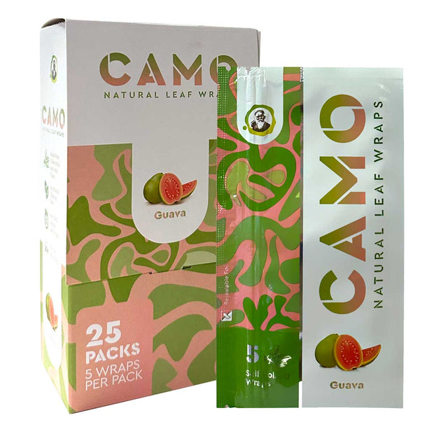 camo leaf wrap guava flavor