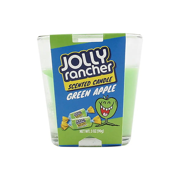 jolly rancher green apple candle