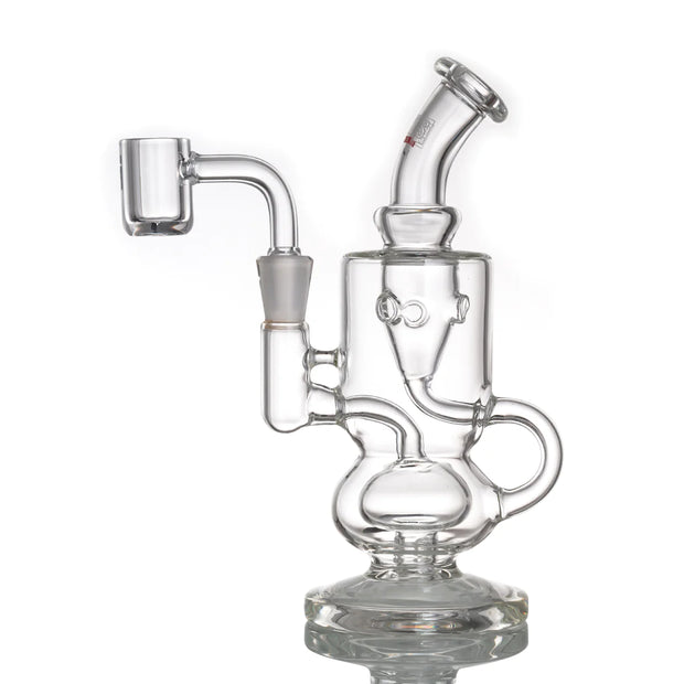 front view of a dab rig