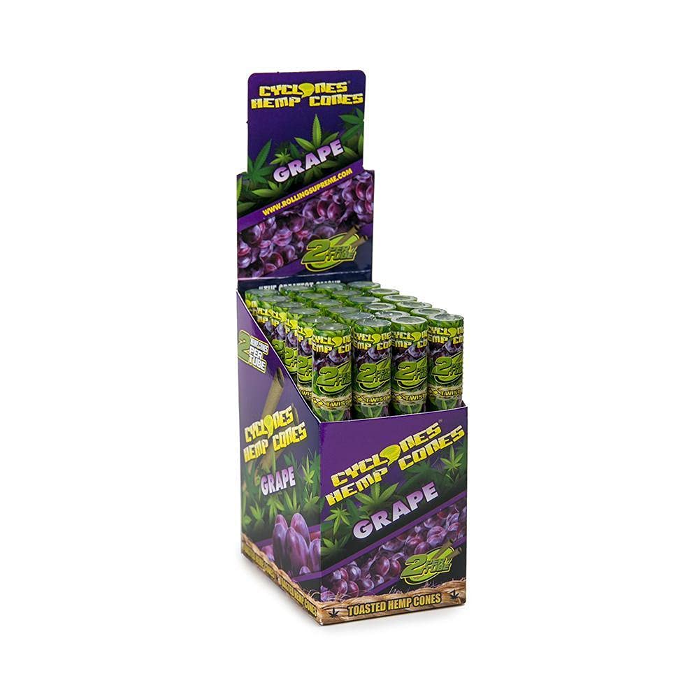 Cyclone TOASTED Hemp Cones (2 Per Tube)