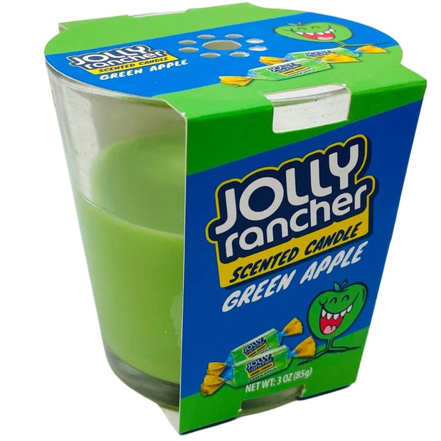 jolly rancher green apple candle