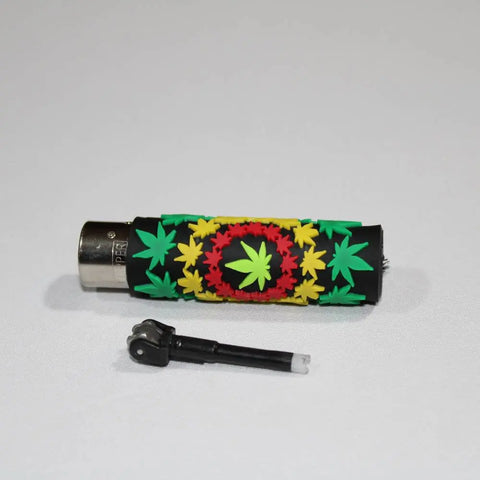 lighter with rubber case