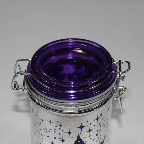 purple stash Jar