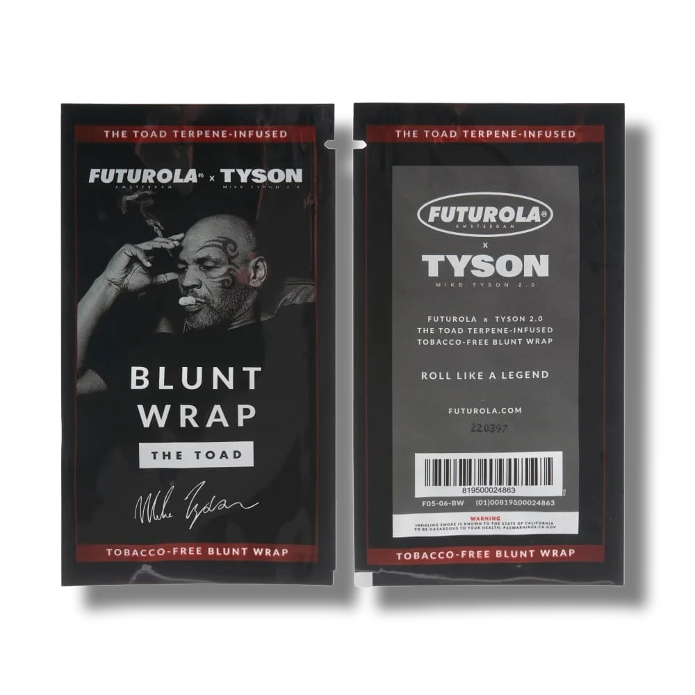 Mike Tyson Terpene Infused Blunt Wrap