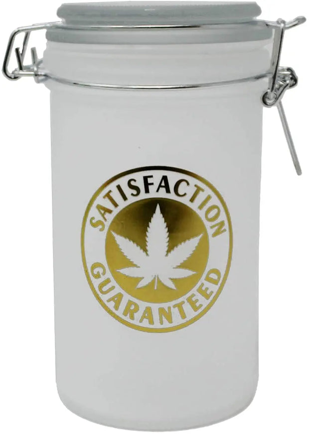 SATISFACTION guaranteed stash jar